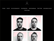 Tablet Screenshot of goosemusic.com